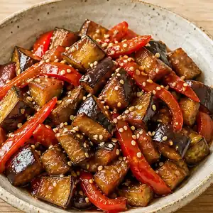 Champurú de berenjena con miso